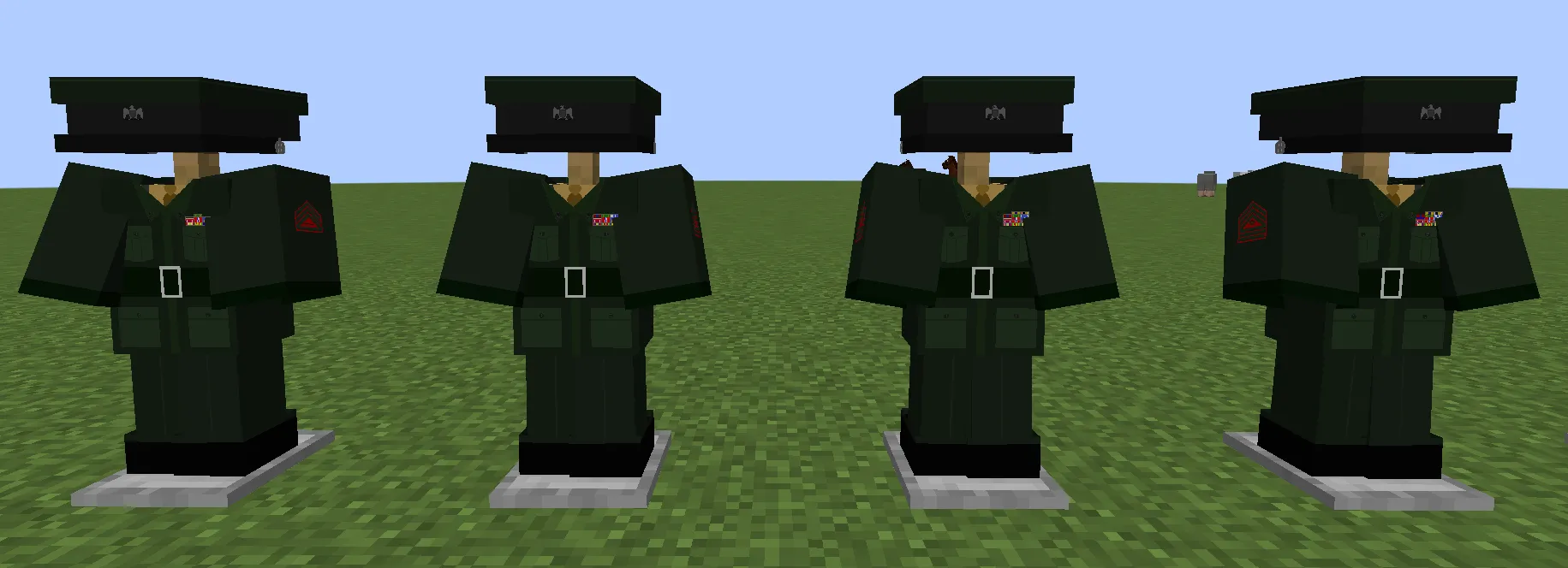 Expanded Marine Corps Uniforms, Моды, Minecraft