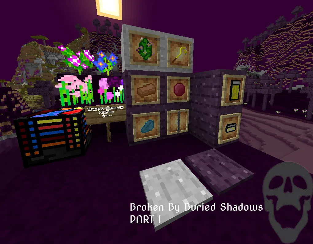 Broken By Buried Shadows [OLD MOD] — скриншот 1 (Моды, Minecraft)