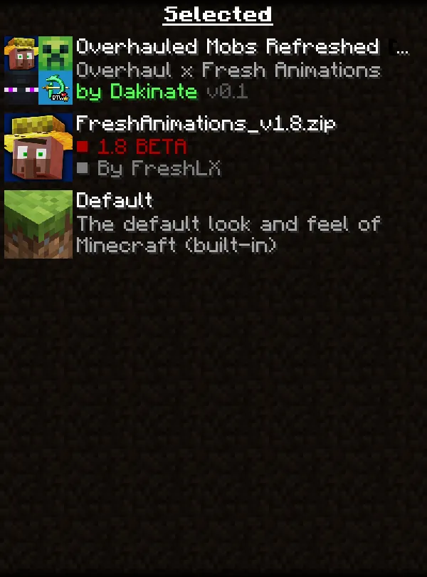 Overhauled Mobs Refreshed — скриншот 2 (Текстуры, Minecraft)
