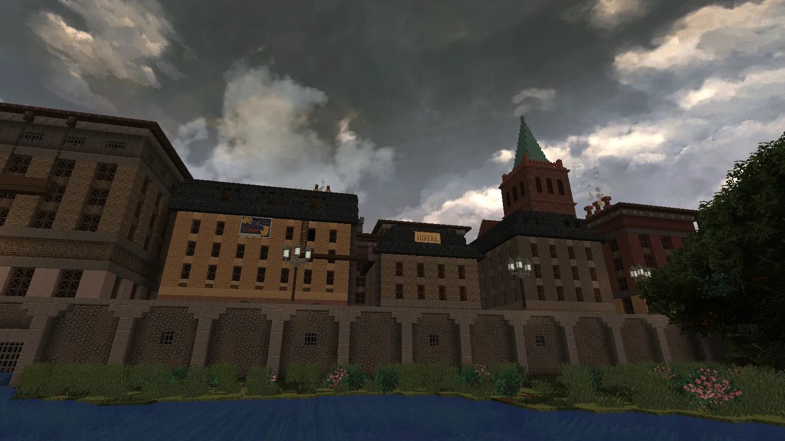Curse over Minesmouth: Remake — скриншот 9 (Карты, Minecraft)