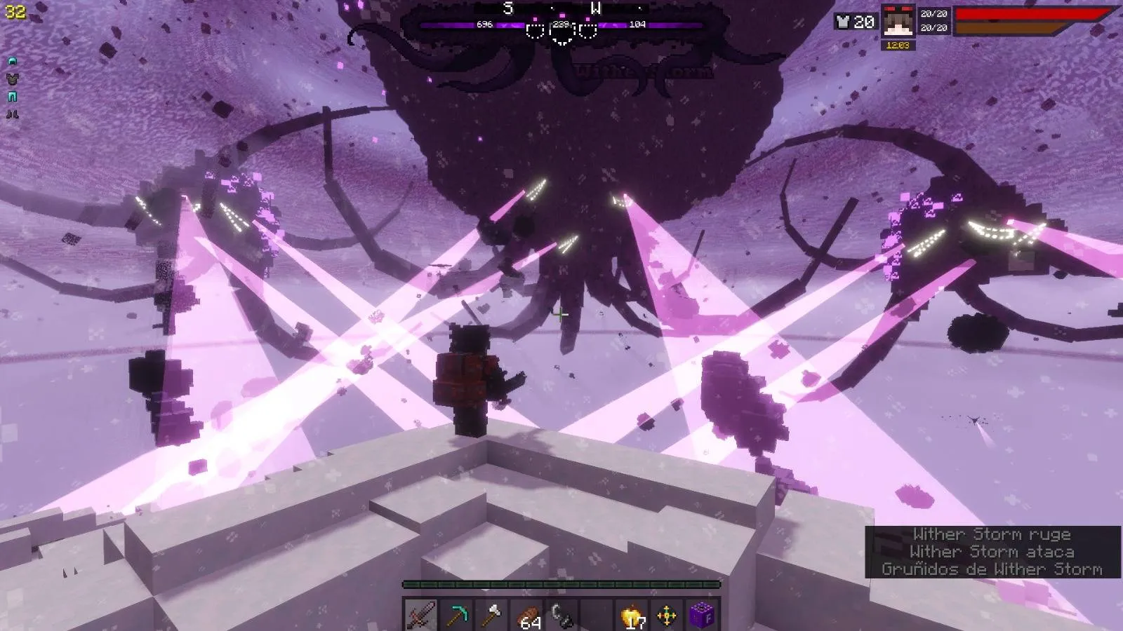 Immersive Wither Storm — скриншот 1 (Модпаки, Minecraft)