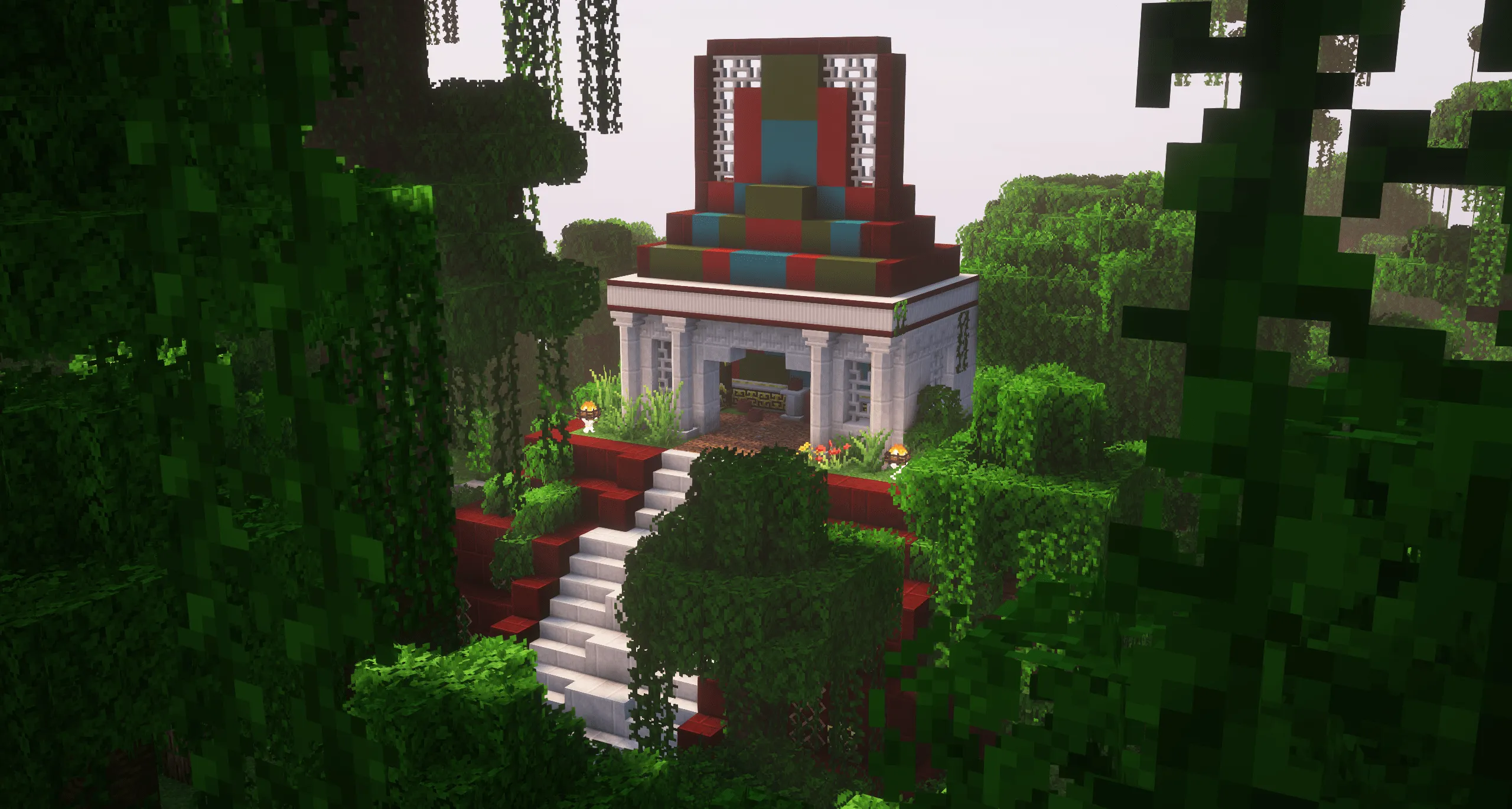 Ancient Structures: Cultural buildings, Моды, Minecraft