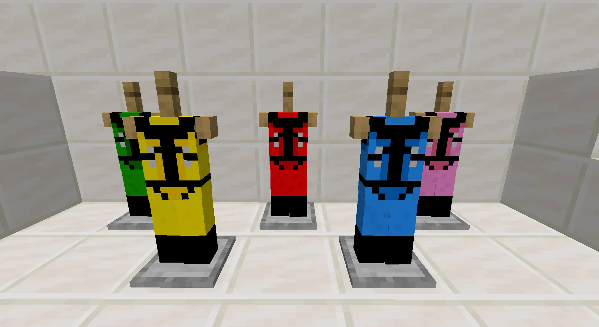 Go Go Anime Rangers, Моды, Minecraft