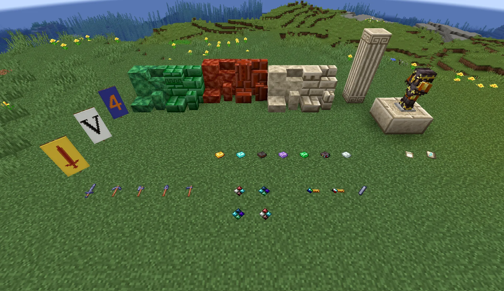 Poscard's Skills, Моды, Minecraft