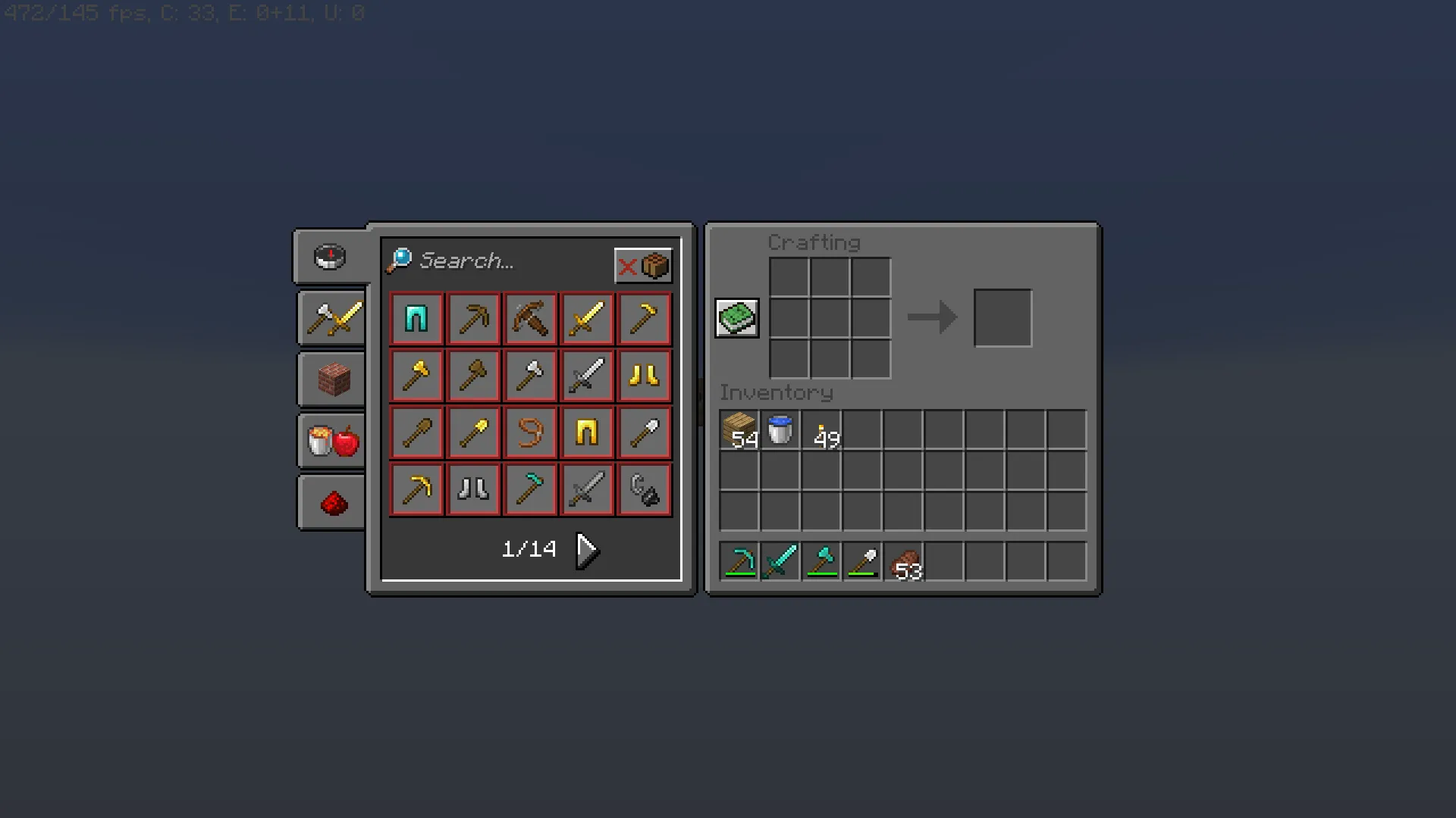 Base GUI — скриншот 3 (Текстуры, Minecraft)