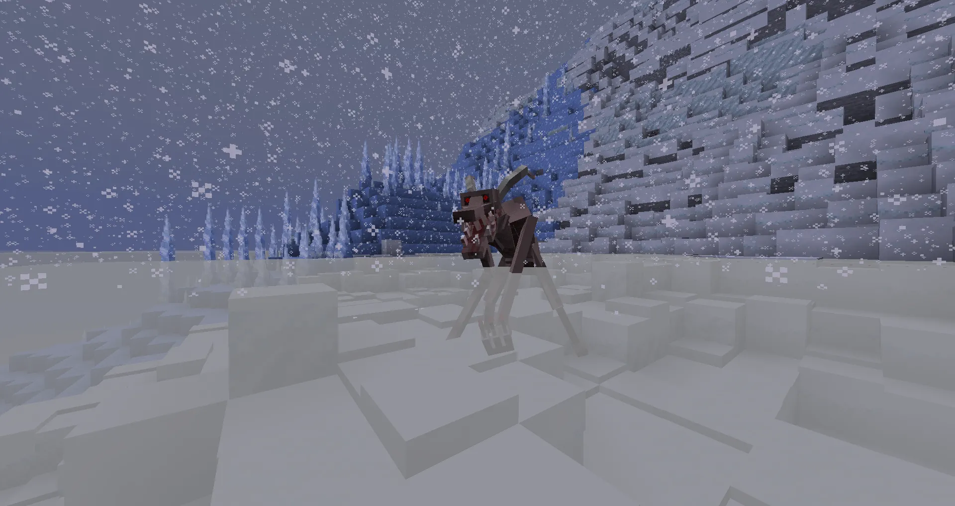 Mountains of Madness - A Terrifying Horror Experiance — скриншот 16 (Модпаки, Minecraft)