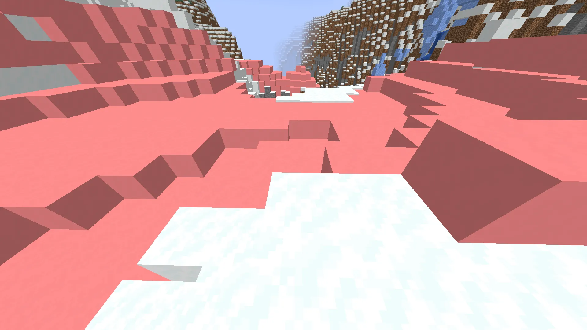 Red Powder Snow (NoPowderSnow), Текстуры, Minecraft