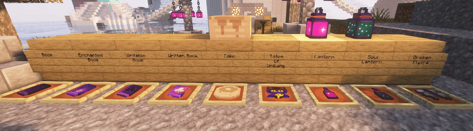 OSTR, Текстуры, Minecraft