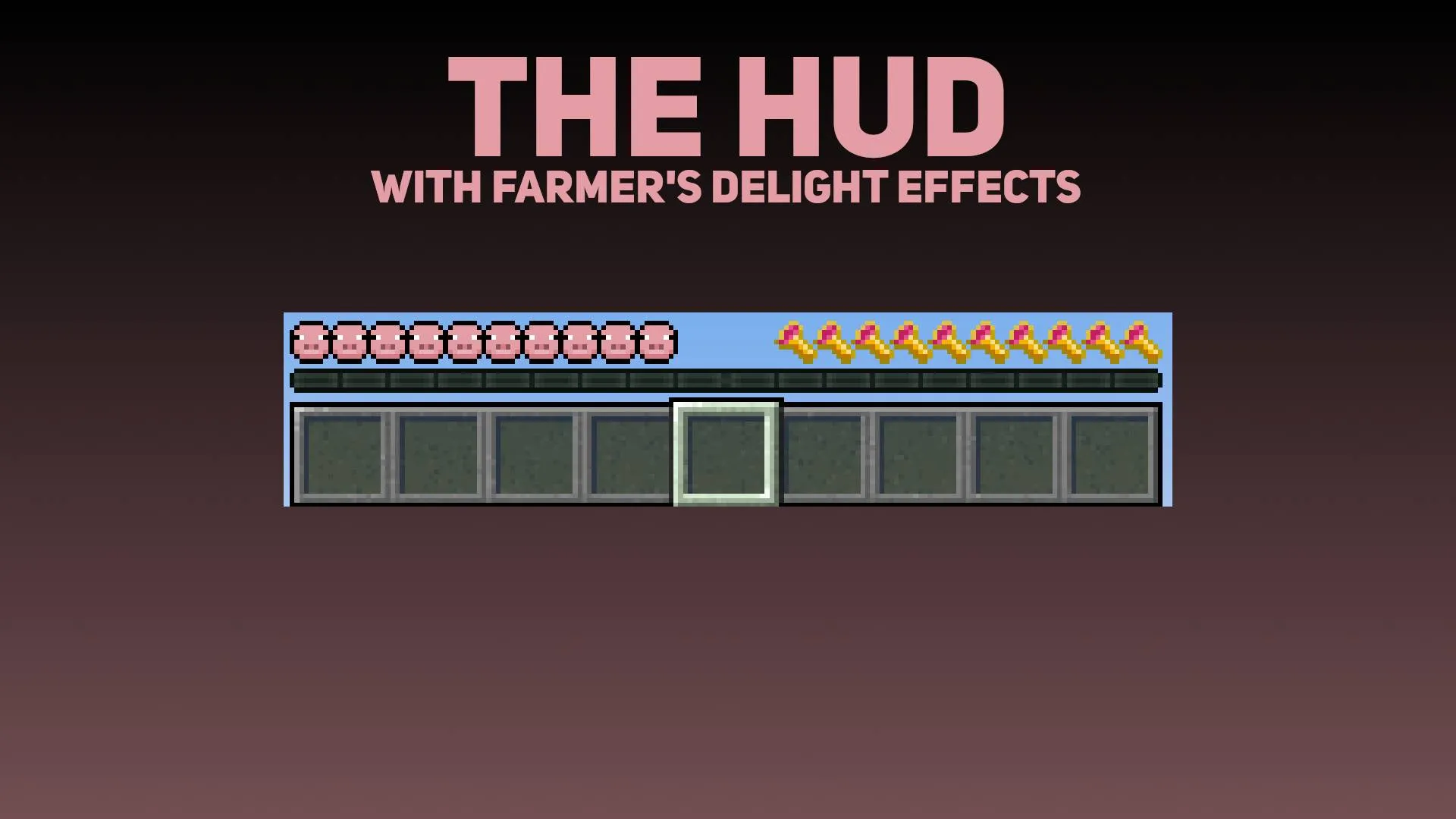 Pig HUD, Текстуры, Minecraft