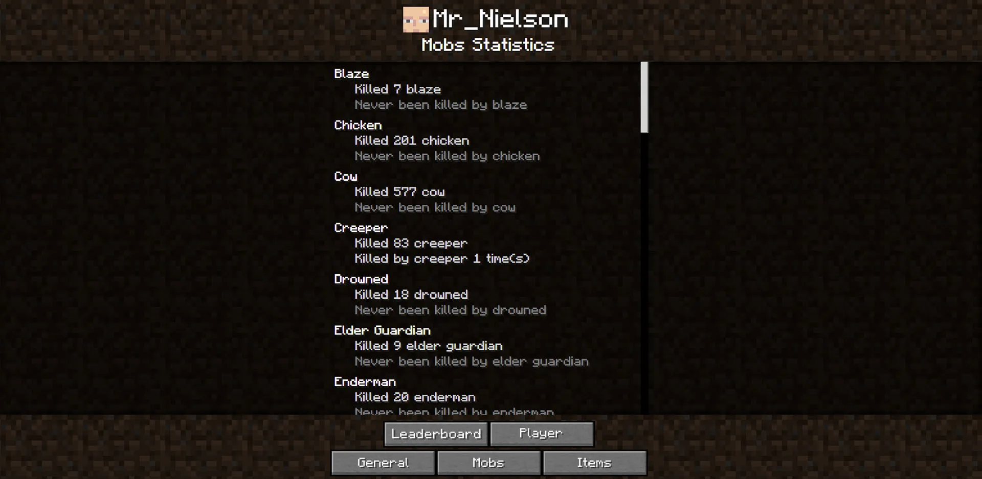 Web Statistics — скриншот 6 (Плагины, Minecraft)