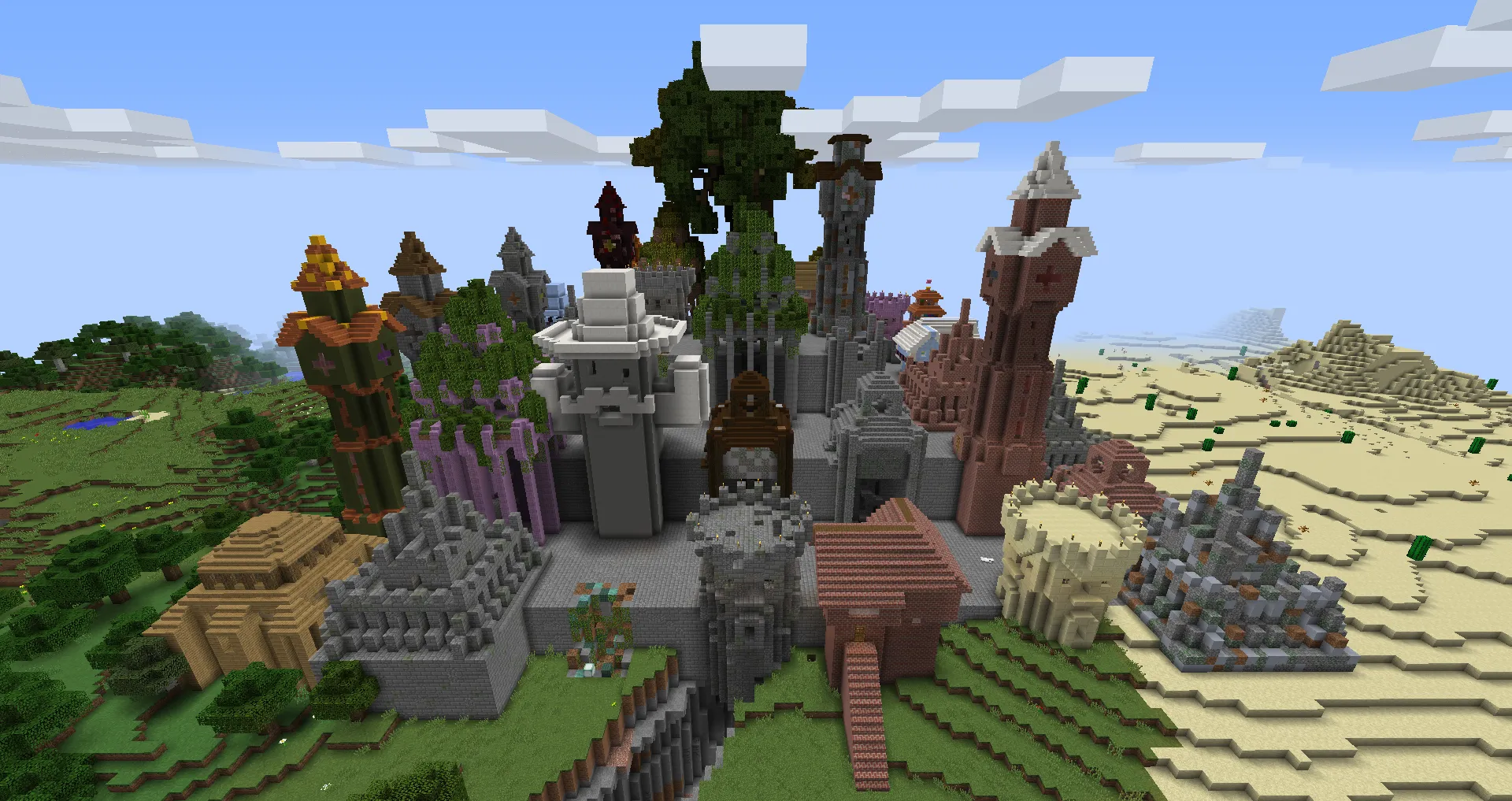 Wizardry and Mobs — скриншот 1 (Модпаки, Minecraft)