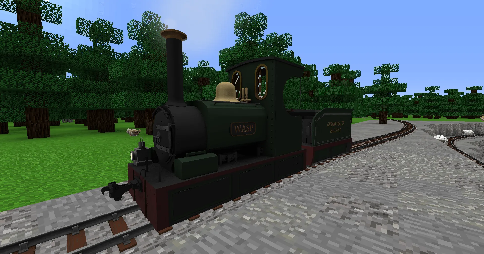 PWR and GVR Railways IR — скриншот 10 (Текстуры, Minecraft)
