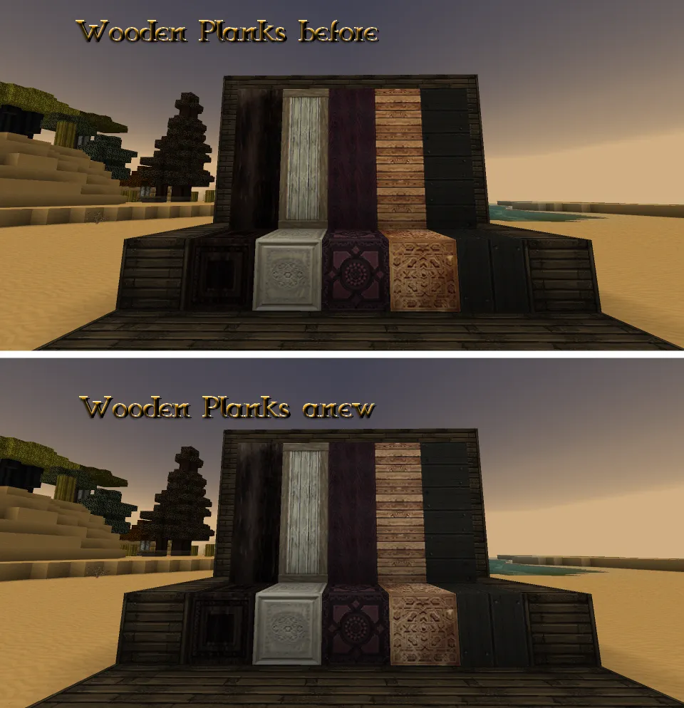 Ornate 5 Re-resurrected - Woodworker's AddOn — скриншот 3 (Текстуры, Minecraft)