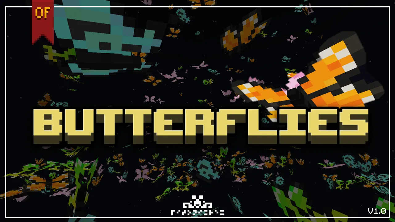 P. Butterflies — скриншот 1 (Текстуры, Minecraft)