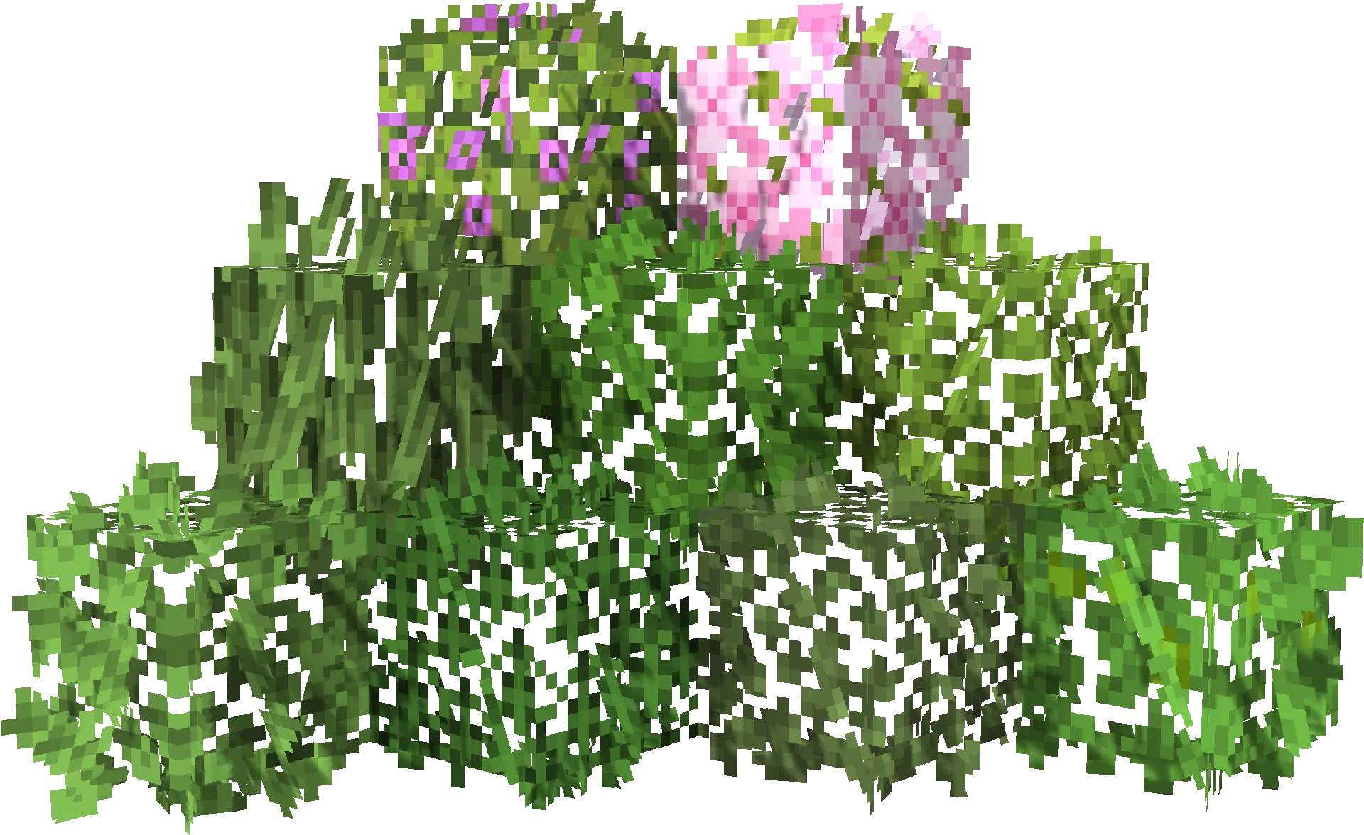 PolyParts - Lovely Leaves — скриншот 1 (Текстуры, Minecraft)