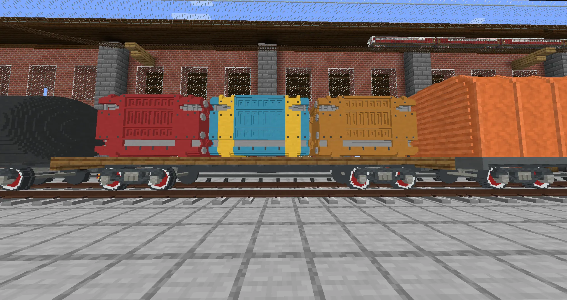 Imperial Railworks - Immersive Railroading — скриншот 41 (Текстуры, Minecraft)