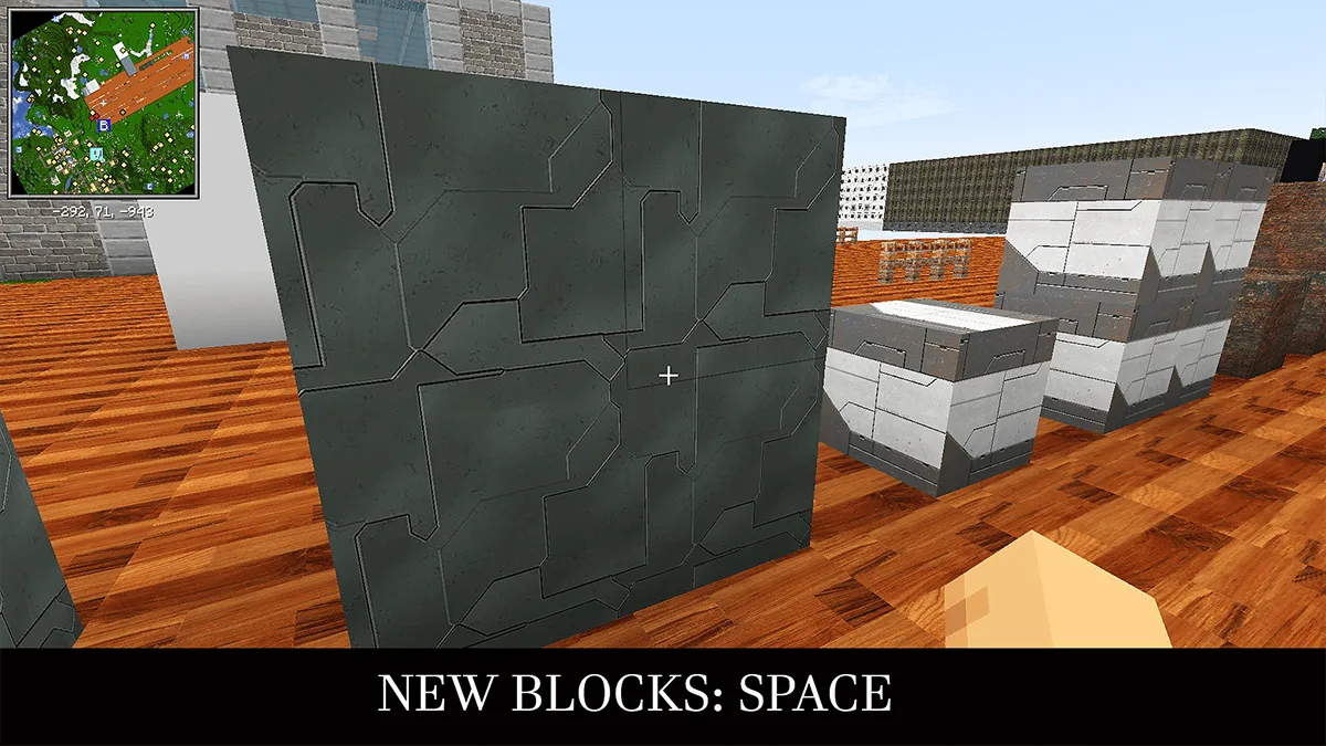ZOMEBODYS Premium Blocks — скриншот 6 (Моды, Minecraft)