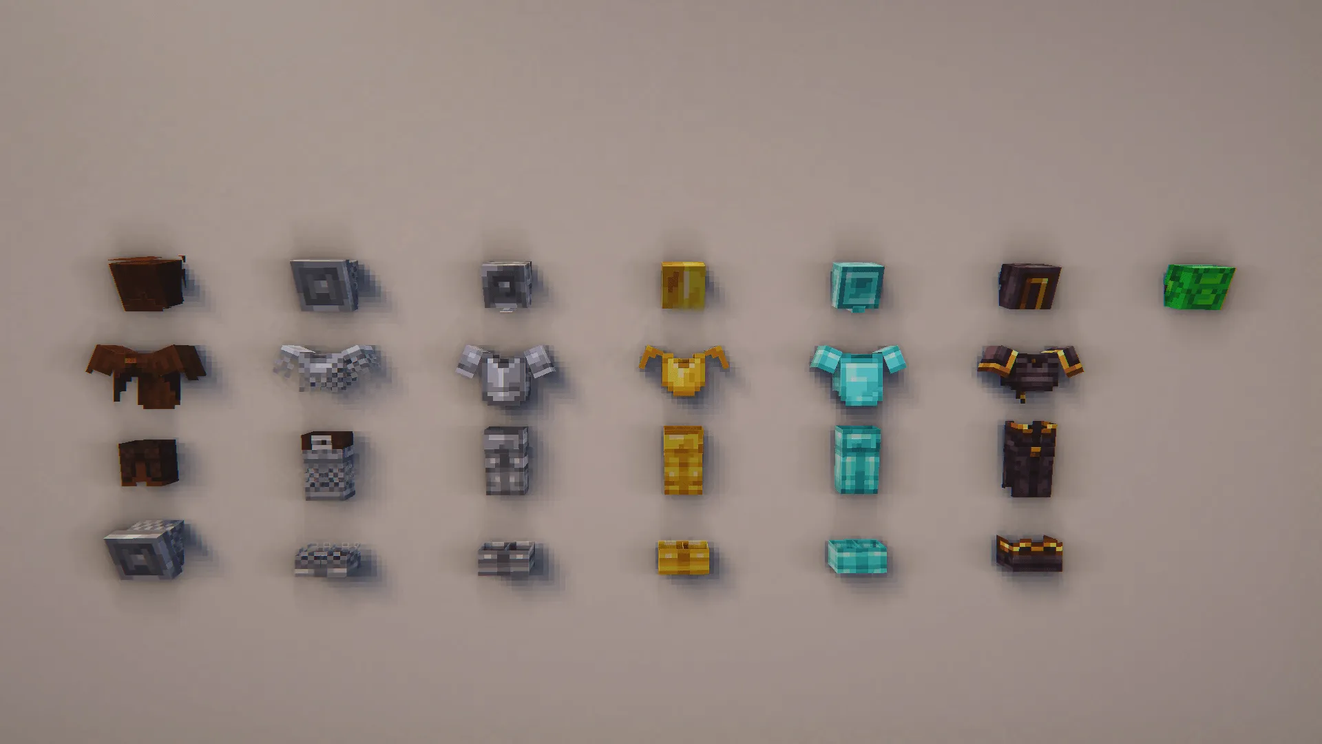 Display Armor: Fresh Textures ADD-on — скриншот 2 (Текстуры, Minecraft)