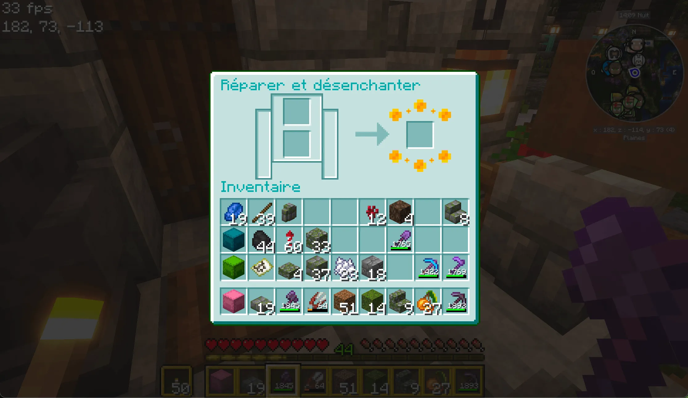 Wildflowers GUI, Текстуры, Minecraft