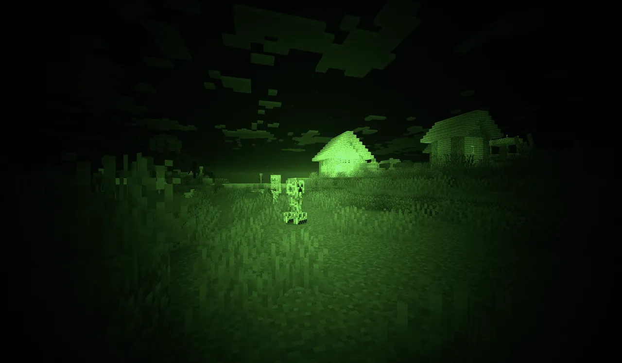 Loé's Night Vision, Шейдеры, Minecraft