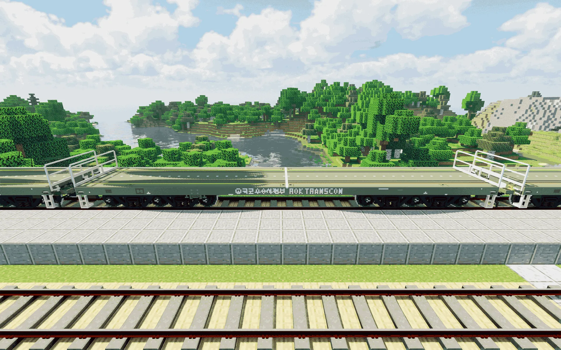 Korea Voxel Train Pack [IR/Immersive Railroading] — скриншот 8 (Текстуры, Minecraft)