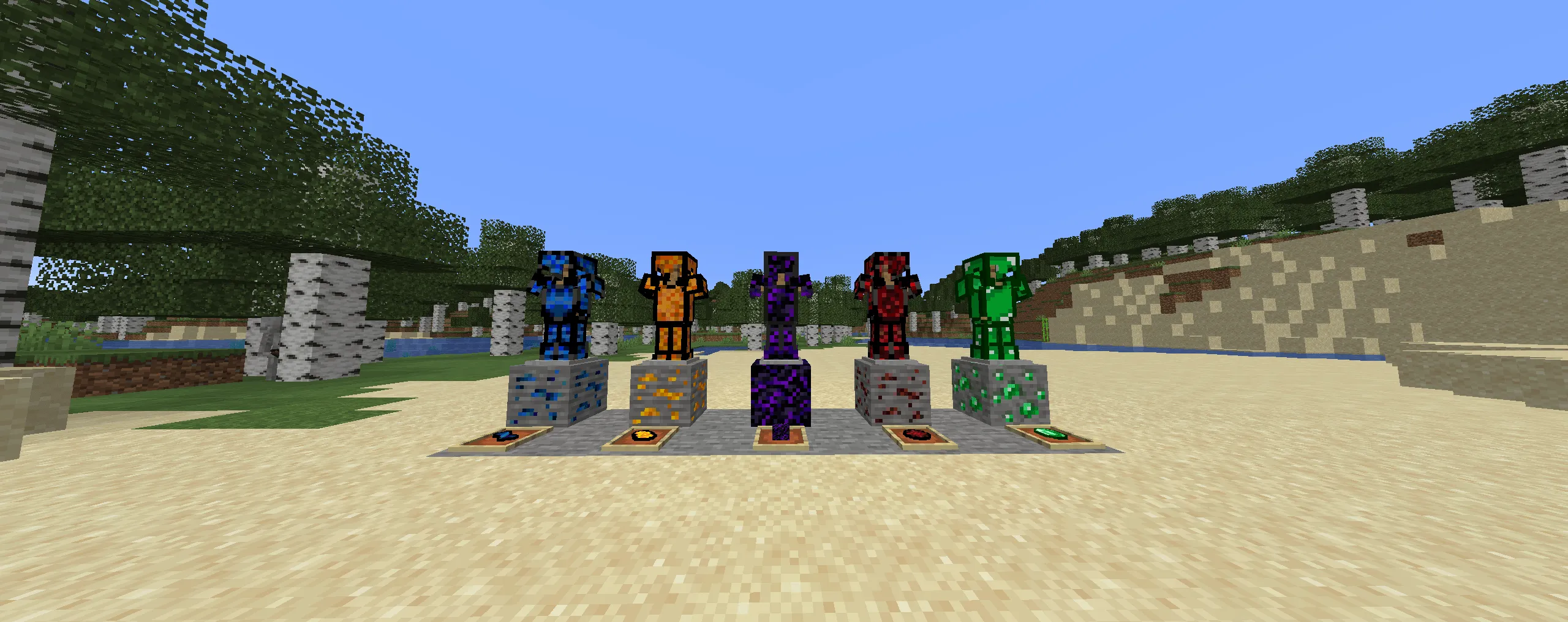 Armor's and More (Revamped) — скриншот 1 (Моды, Minecraft)