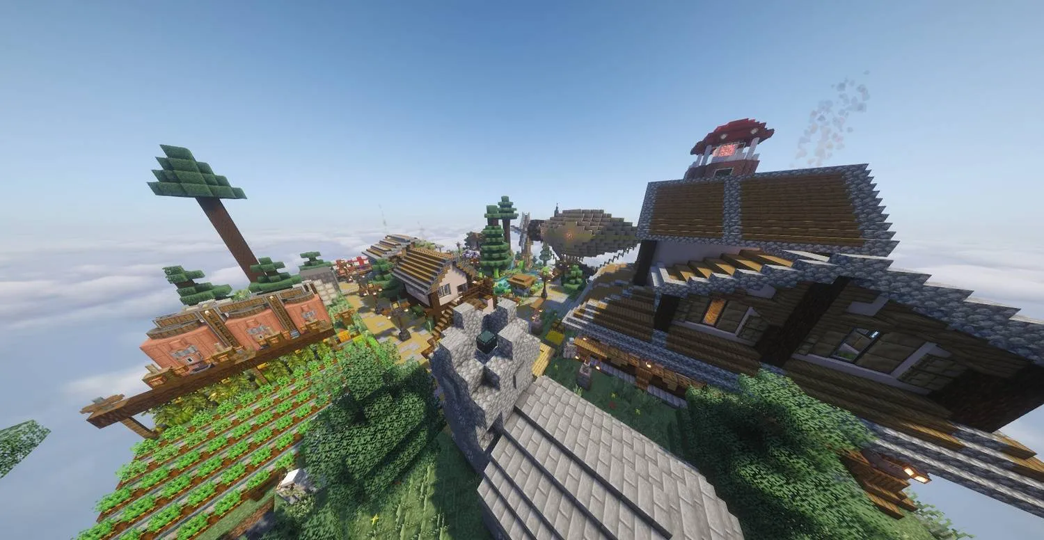 Create: Sky Village | BIG UPDATE!, Моды, Minecraft