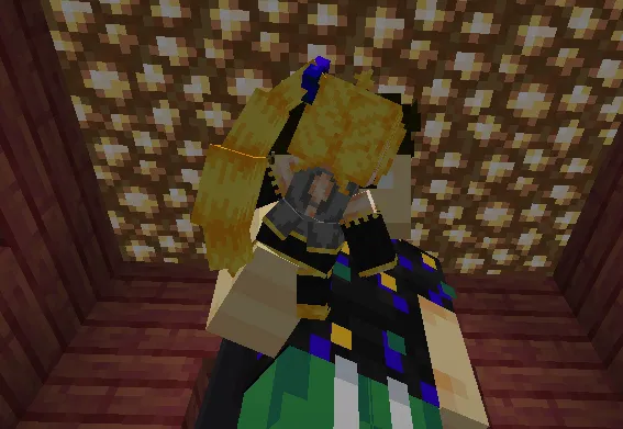 Akita Neru as a totem! — скриншот 2 (Текстуры, Minecraft)