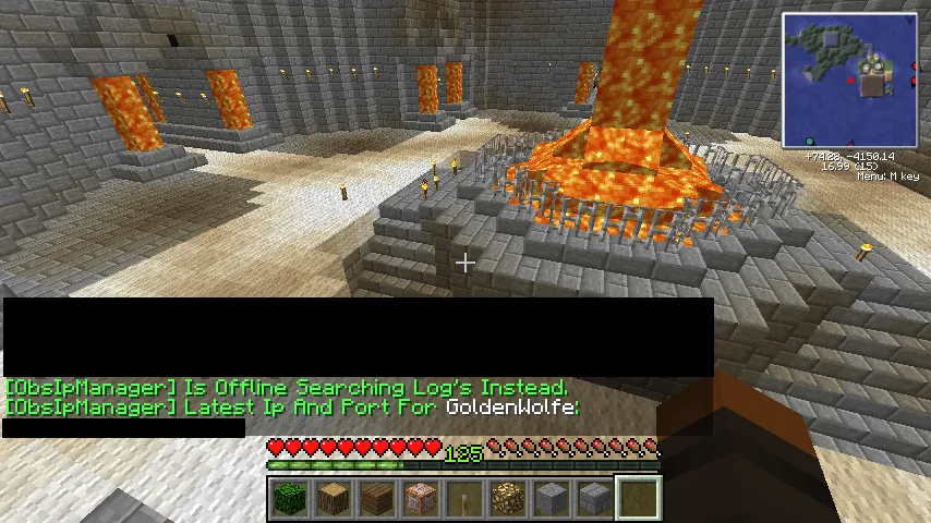 ObsIpManager — скриншот 1 (Плагины, Minecraft)