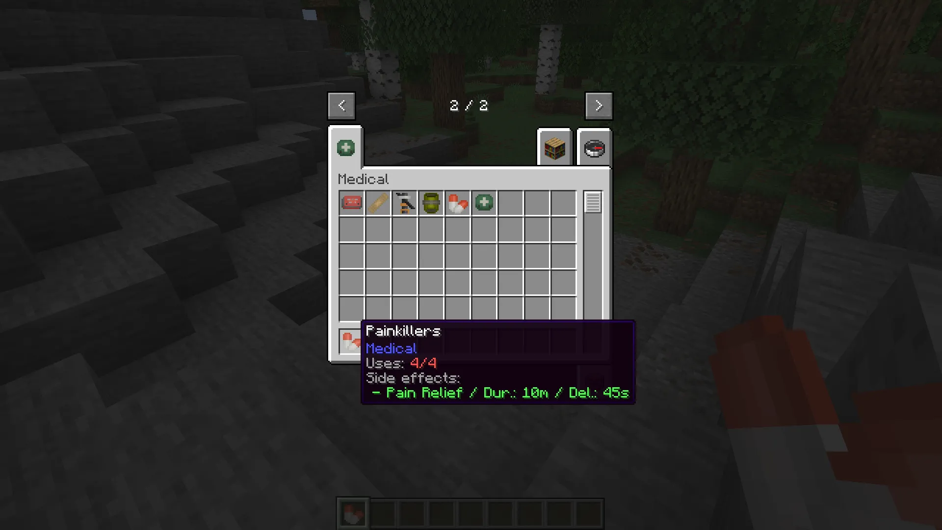 Medical system, Моды, Minecraft