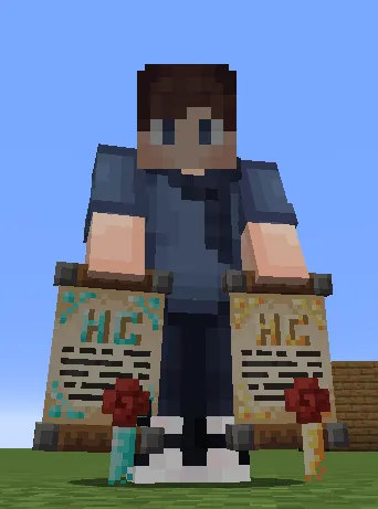 Hermit Permit, Текстуры, Minecraft