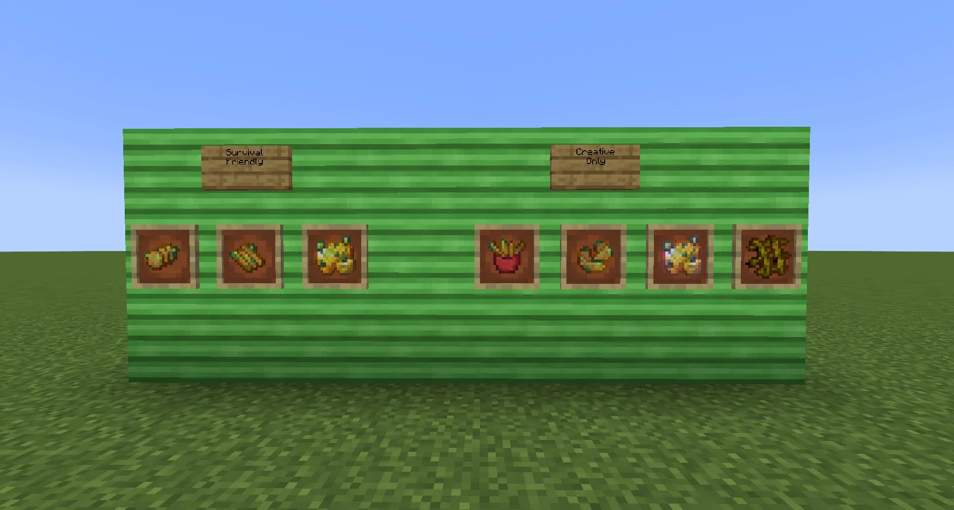 Potato Update, Моды, Minecraft