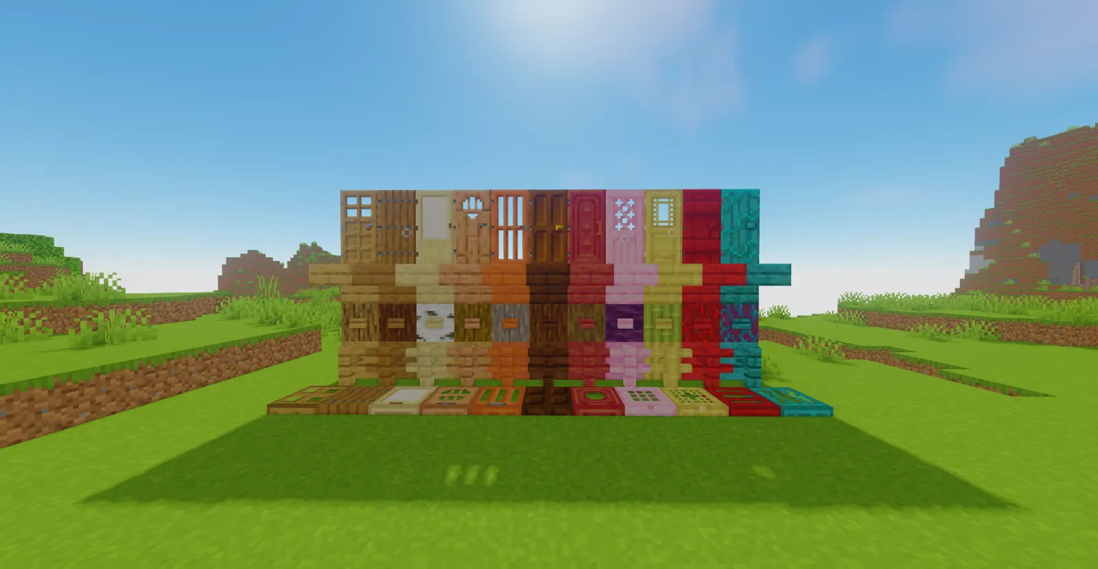 Nilla, Текстуры, Minecraft