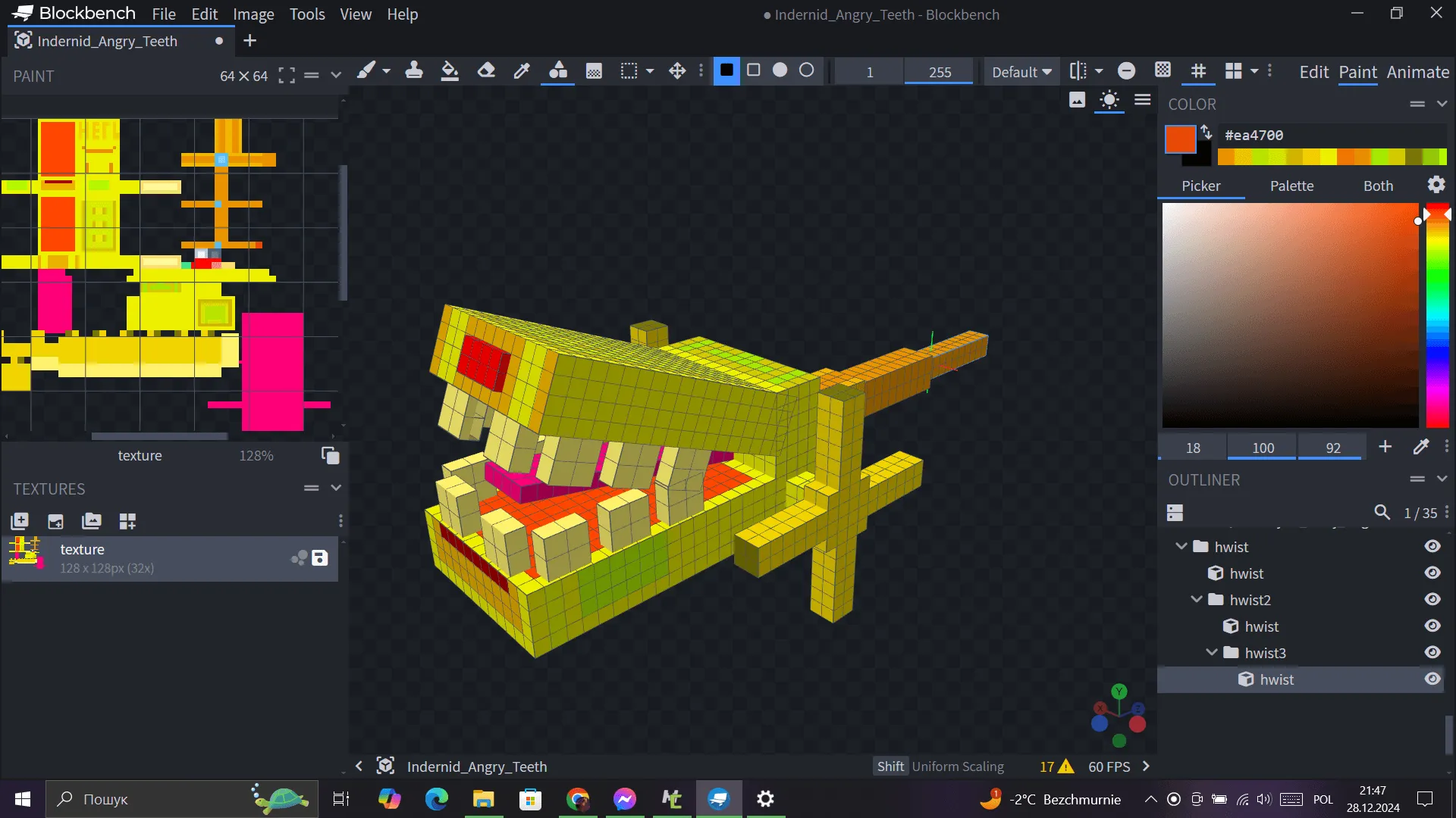 Indernidium, Моды, Minecraft