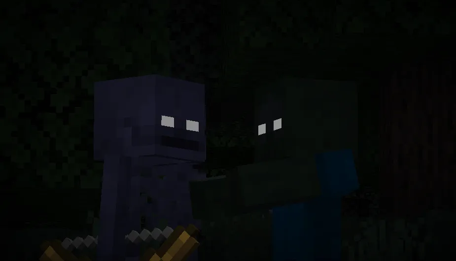 Glowing Eyes — скриншот 2 (Текстуры, Minecraft)