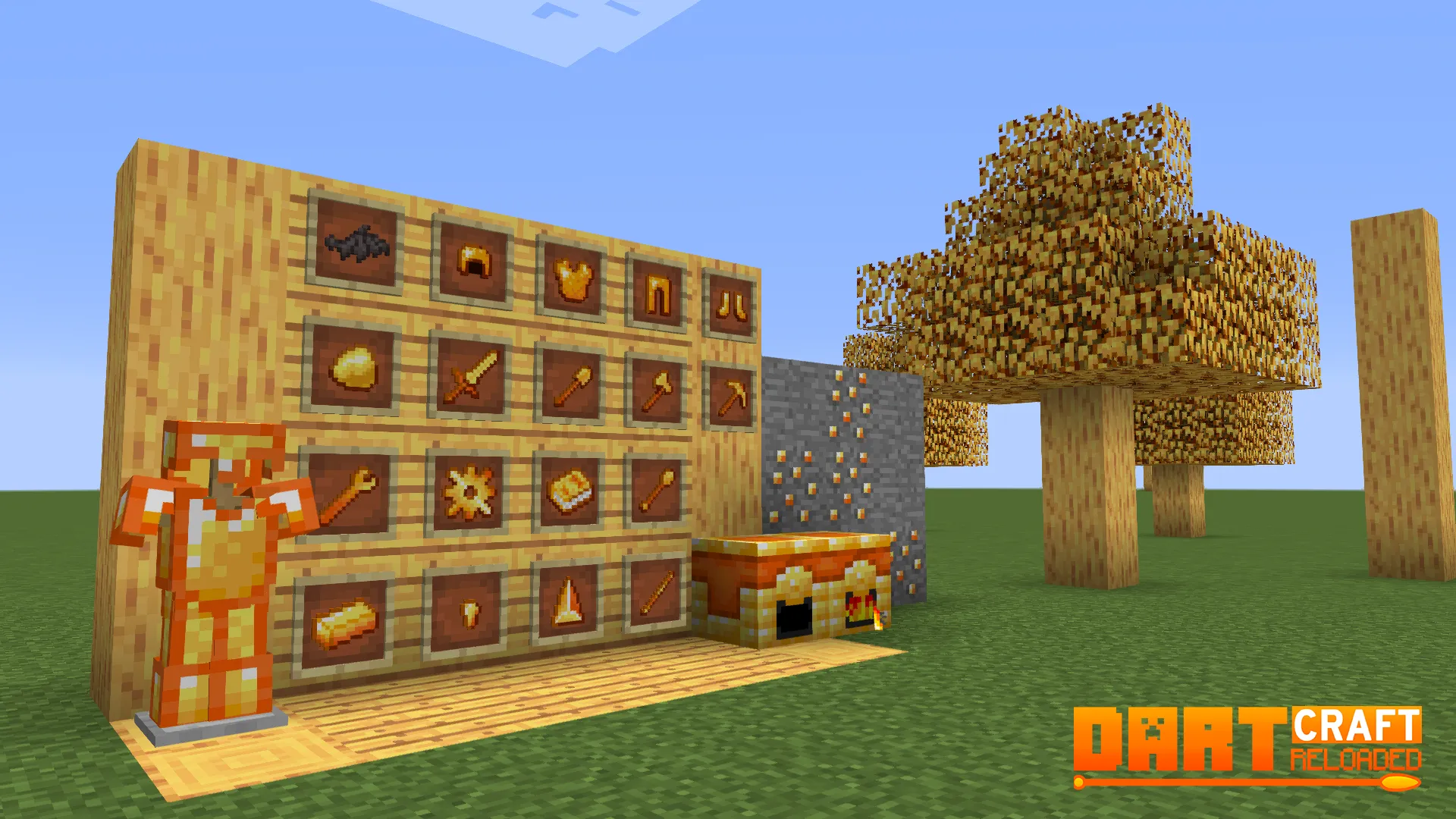 Dartcraft Reloaded, Моды, Minecraft