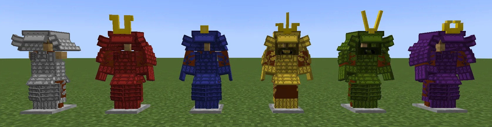 O-Yoroi, Моды, Minecraft