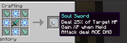 Augment Weapon, Моды, Minecraft