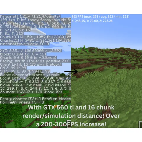 Optimization Ultra — скриншот 2 (Модпаки, Minecraft)