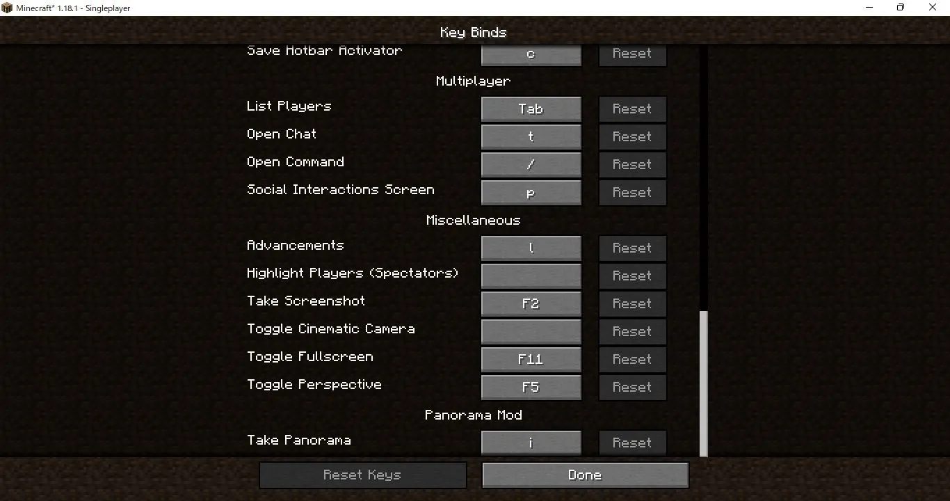 Karasu's Panorama Creator (KPC) — скриншот 2 (Моды, Minecraft)
