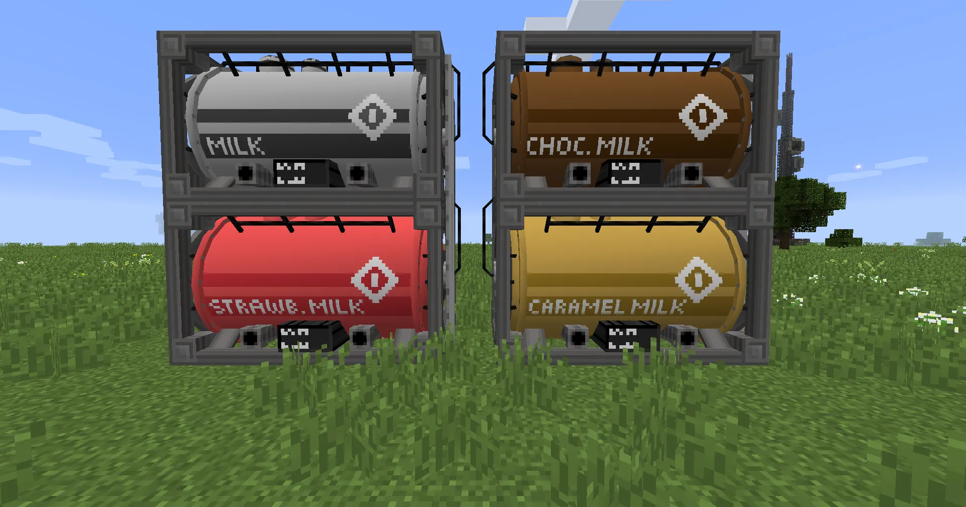 Milky — скриншот 1 (Моды, Minecraft)