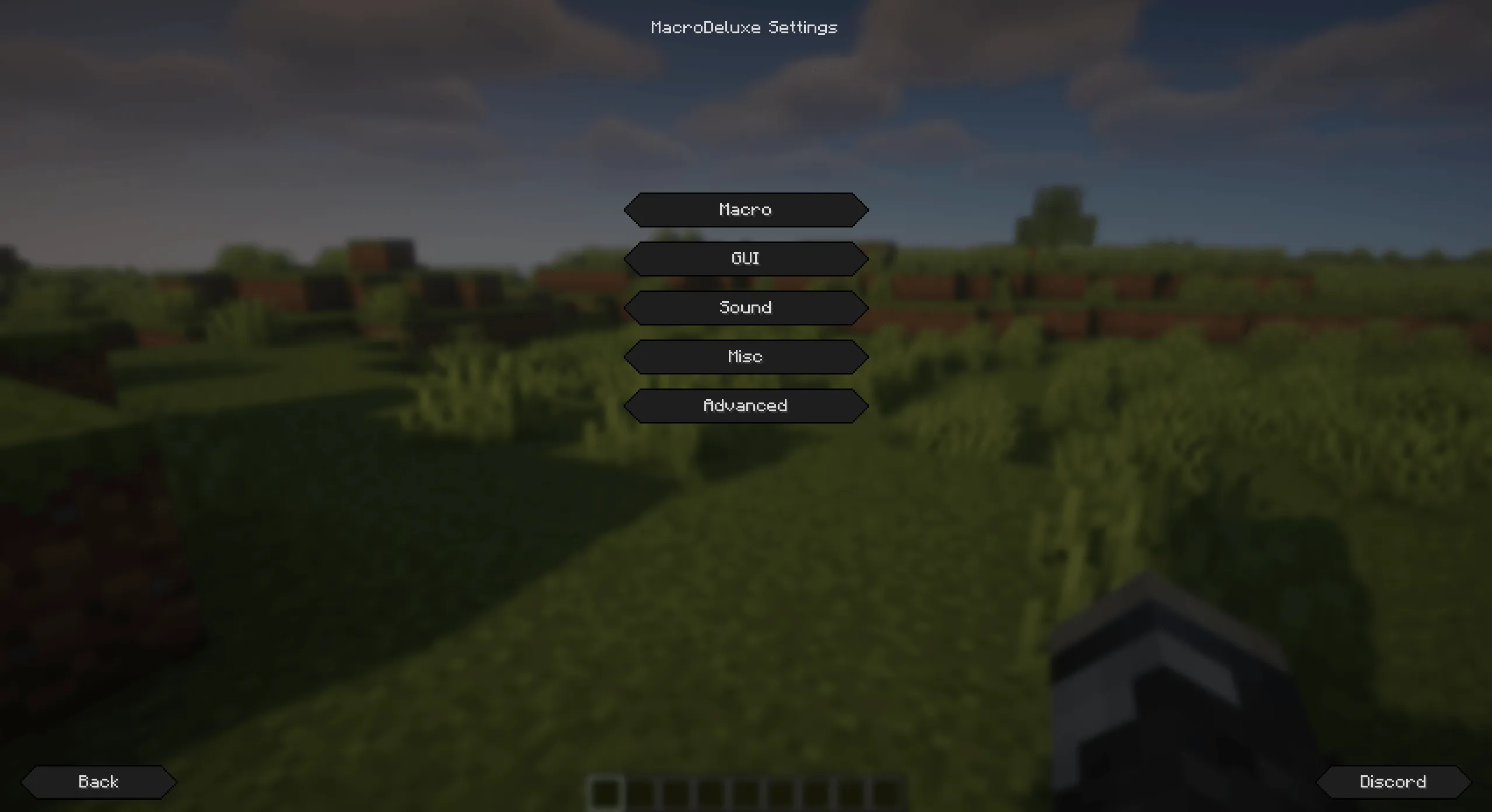 Macro Deluxe — скриншот 5 (Моды, Minecraft)