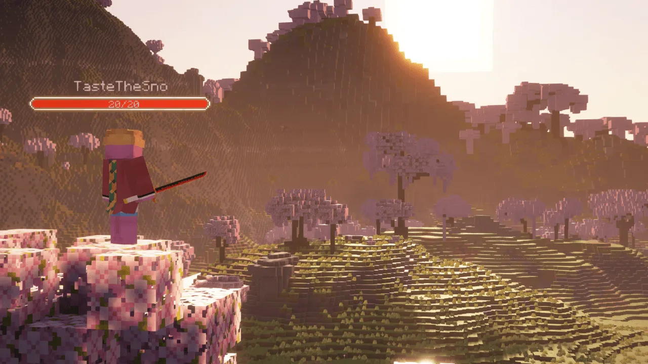 TasteTheSno's Demon Slayer SMP — скриншот 4 (Модпаки, Minecraft)