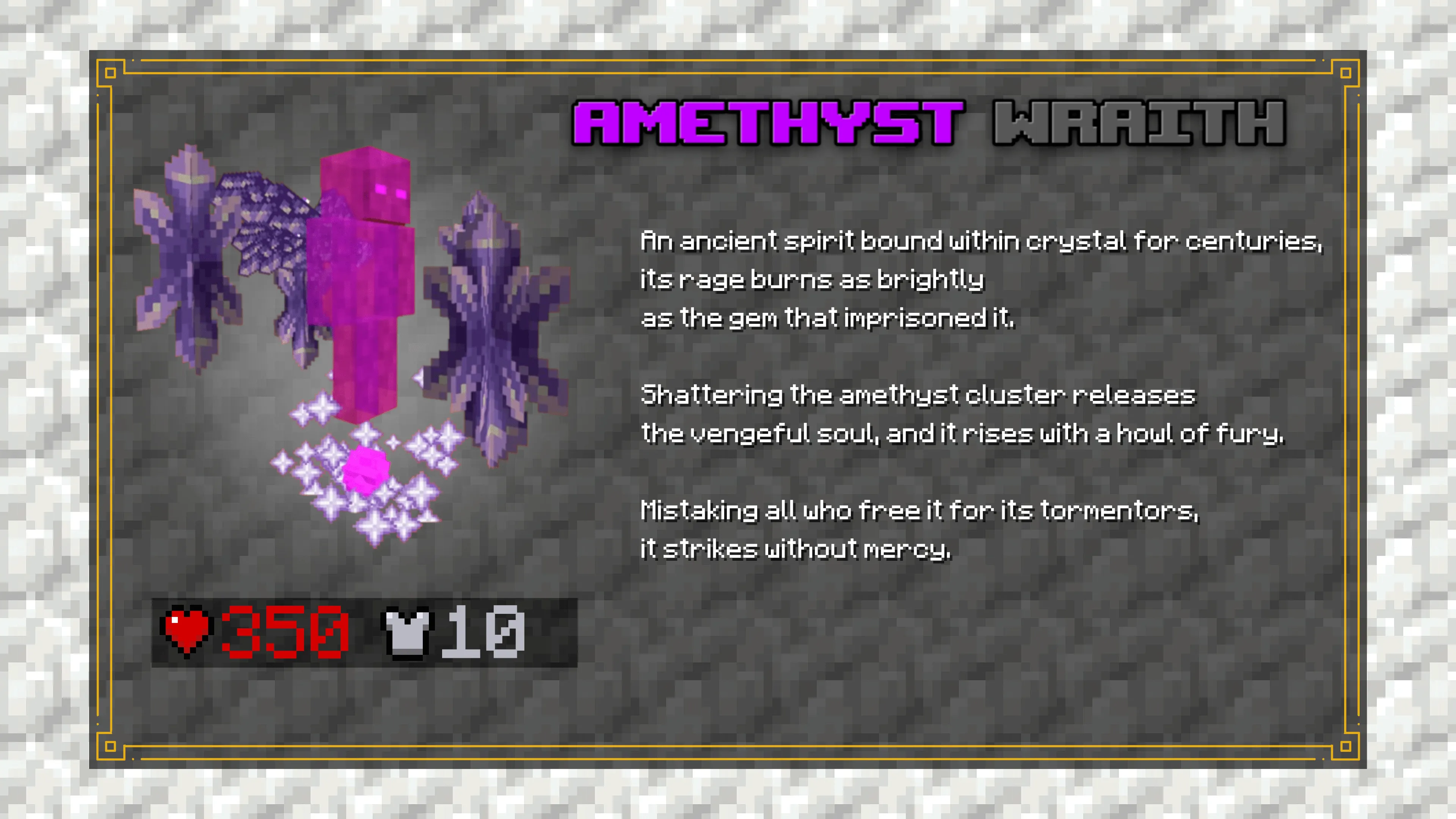 Amethyst - Echoes, Моды, Minecraft
