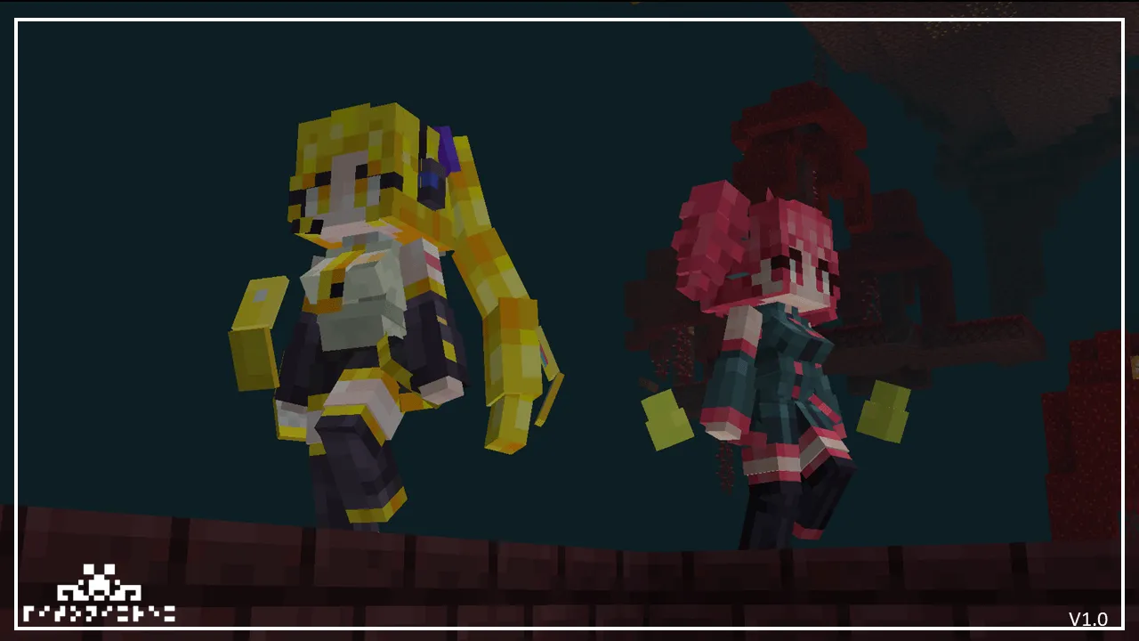 Triple Baka OwO, Текстуры, Minecraft