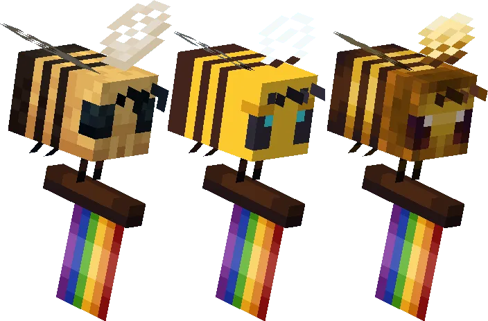 Everybody Loves: Bees, Текстуры, Minecraft