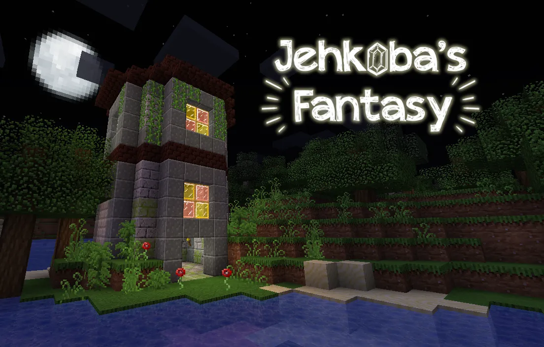 Jehkoba's Fantasy (3D) — скриншот 1 (Текстуры, Minecraft)