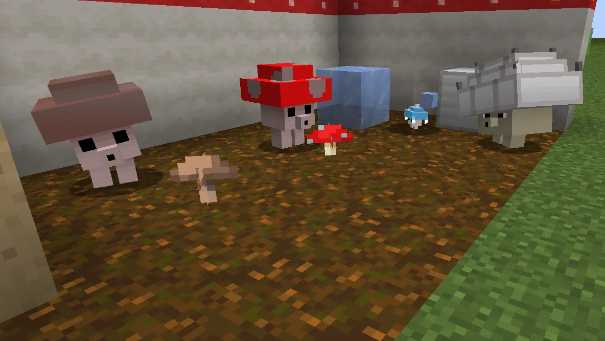 Mushmin, Моды, Minecraft