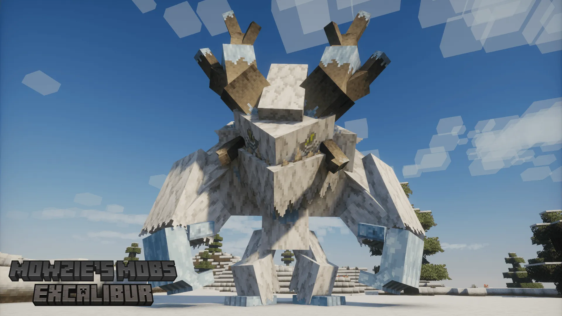 Excalibur | Mowzie's Mobs Support — скриншот 5 (Текстуры, Minecraft)