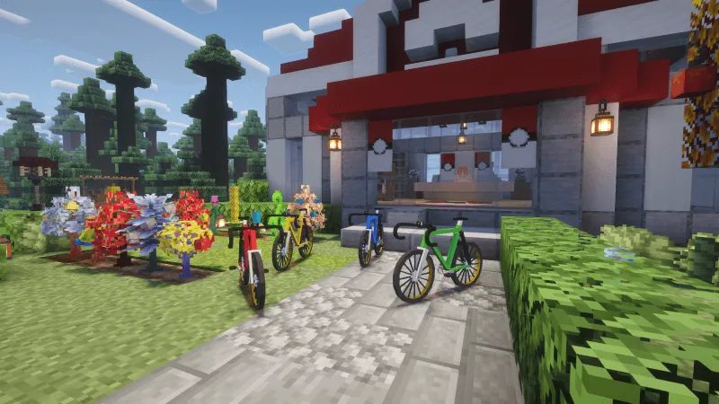PokeBike [Cobblemon & Pixelmon Addon], Моды, Minecraft